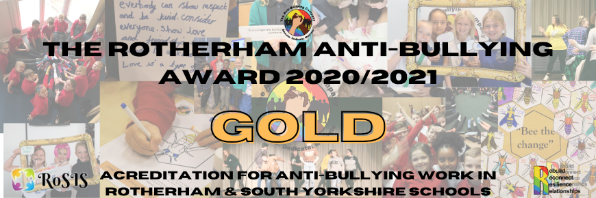 Rotherham Anti Bullying Award 2020/21 Gold